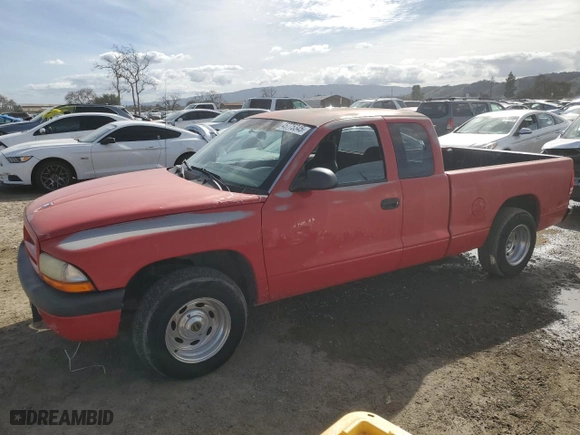 2001 Dodge Dakota with VIN 1B7FL22P31S233500, listed as a Copart auction lot 45775345 with 149,206 mi miles and Clean Title. Bid and sale history available at carsss.com. Image 1.
