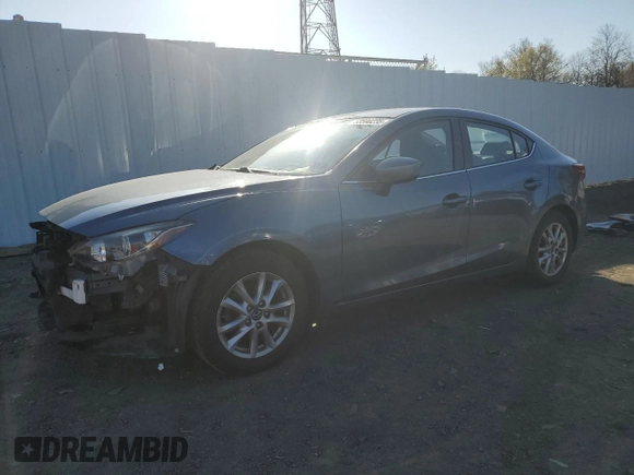2016 Mazda 3 i Sport with VIN JM1BM1U72G1314831, listed as a Copart auction lot 53590235 with 100,547 mi miles and Salvage Title. Bid and sale history available at DreamBid. Image 1.