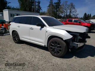 2024 Lexus TX 500h F Sport Premium with VIN 5TDABAB64RS003483, listed as a Copart auction lot 53358555 with 7,209 mi miles and Salvage title. Bid and sale history available at DreamBid. Image 4.