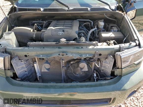 2020 Toyota Sequoia SR5 with VIN 5TDBY5G1XLS176990, listed as a Copart auction lot 46078625 with 58,688 mi miles and Salvage Title. Bid and sale history available at carsss.com. Image 12.