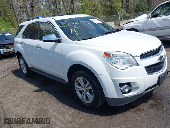 2012 Chevrolet Equinox LTZ with VIN 2GNFLGE5XC6349930, listed as a IAAI auction lot 42033555 with 159,702 mi miles. Bid and sale history available at carsss.com. Image 1.
