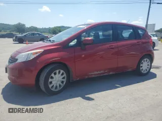 2014 Nissan Note S with VIN 3N1CE2CP7EL368238, listed as a Copart auction lot 62222165 with 29,392 mi miles and Salvage title. Bid and sale history available at DreamBid. Image 1.