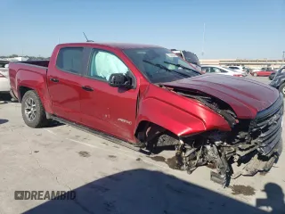 2021 GMC Canyon 4WD AT4 w/Cloth with VIN 1GTG6FEN2M1224875, listed as a Copart auction lot 77651494 with 81,495 mi miles and Salvage Title. Bid and sale history available at carsss.com. Image 4.
