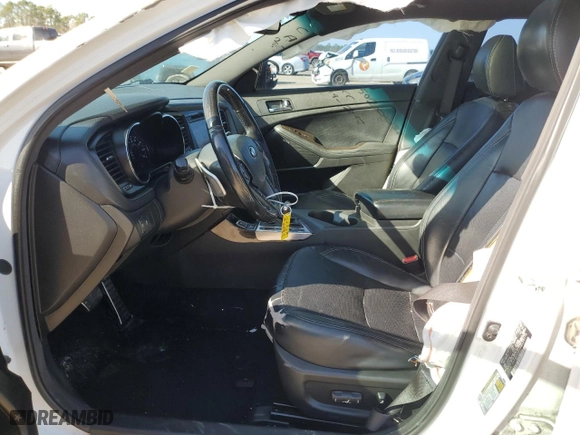2013 Kia Optima SX w/Limited Pkg with VIN 5XXGR4A63DG159176, listed as a Copart auction lot 46839775 with 163,483 mi miles and Salvage Title. Bid and sale history available at carsss.com. Image 7.