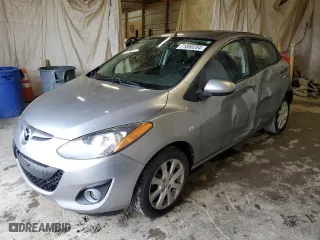 2012 Mazda Mazda2 Touring with VIN JM1DE1LY5C0140236, listed as a Copart auction lot 71850284 with 135,566 mi miles and Salvage Title. Bid and sale history available at carsss.com. Image 1.
