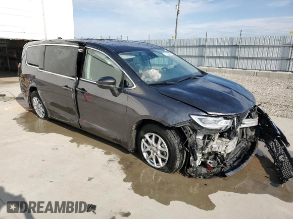 2021 Chrysler Pacifica Touring L with VIN 2C4RC1BG6PR597041, listed as a Copart auction lot 63331125 with 76,820 mi miles and Non repairable. Bid and sale history available at DreamBid. Image 4.
