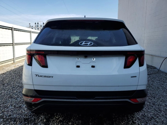 2024 Hyundai Tucson SEL with VIN 5NMJBCDE7RH322055, listed as a Copart auction lot 49122965 with 44,284 mi miles and Non Repairable. Bid and sale history available at carsss.com. Image 6.