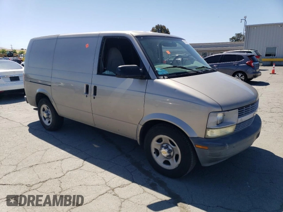 2003 Chevrolet Astro Cargo z VIN 1GCDM19X73B137764, wystawiony jako Copart lot #57367915 z przebiegiem Nie podano mil oraz Czysty tytuł • Clean title. Historia ofert i sprzedaży dostępna na DreamBid. Obrazek 4.