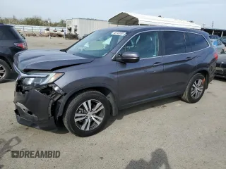 2018 Honda Pilot EX-L с VIN 5FNYF5H72JB017496, выставлен на аукционе Copart как лот 46748055 с пробегом 51 115 миль миль и Списание • Salvage title. История ставок и продаж доступна на DreamBid. Изображение 1.
