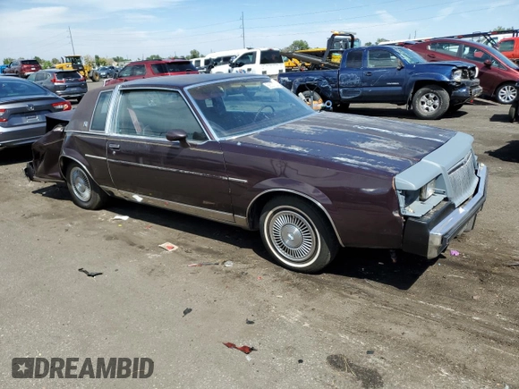 1985 Buick Regal with VIN 1G4GM47A0FP207203, listed as a Copart auction lot 68537724 with 85,964 mi miles and Clean Title. Bid and sale history available at DreamBid. Image 4.