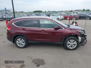 2013 Honda CR-V EX-L with VIN 5J6RM4H79DL076089, listed as a IAAI auction lot 42445825 with 168,076 mi miles and . Bid and sale history available at DreamBid. Image 14.