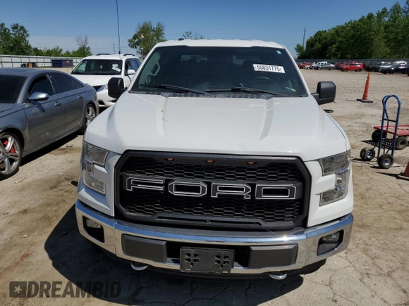2016 Ford F-150 XLT with VIN 1FTEW1EP4GFC86099, listed as a Copart auction lot 55831775 with 104,243 mi miles and Salvage title. Bid and sale history available at DreamBid. Image 5.