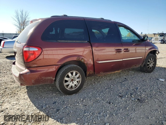 2007 Chrysler Town & Country LWB Touring with VIN 2A4GP54L37R216933, listed as a Copart auction lot 76609694 with 226,809 mi miles and Non Repairable. Bid and sale history available at carsss.com. Image 3.