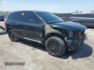 2015 Nissan Pathfinder SV with VIN 5N1AR2MM3FC606530, listed as a Copart auction lot 53937825 with 180,197 mi miles and Salvage Title. Bid and sale history available at carsss.com. Image 4.