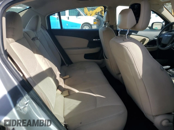 2013 Chrysler 200 LX with VIN 1C3CCBAB8DN641216, listed as a Copart auction lot 88522715 with 158,124 mi miles and Salvage Title. Bid and sale history available at carsss.com. Image 10.