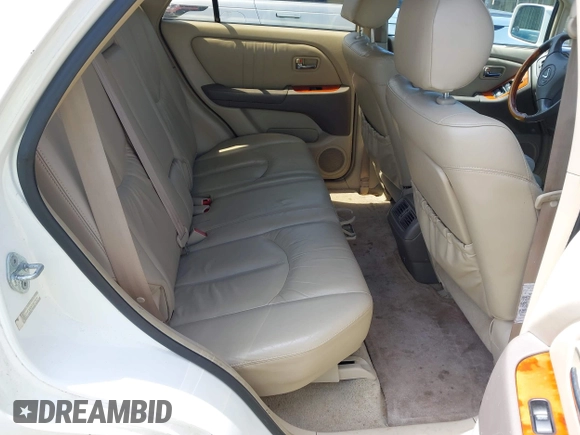 2001 Lexus RX 300 with VIN JTJHF10U410177529, listed as a IAAI auction lot 42172677 with 229,837 mi miles and . Bid and sale history available at DreamBid. Image 8.