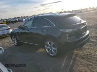 2014 Infiniti FX with VIN JN8BS1MW0EM400085, listed as a Copart auction lot 79525044 with 137,275 mi miles and Clean Title. Bid and sale history available at DreamBid. Image 2.