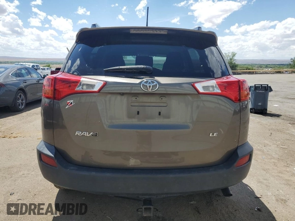 2014 Toyota RAV4 LE with VIN JTMZFREV3ED040524, listed as a Copart auction lot 59590695 with 150,274 mi miles and Salvage title. Bid and sale history available at DreamBid. Image 6.