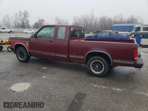 1993 GMC Sonoma z VIN 1GTCS19ZXP8503223, wystawiony jako Copart lot #86344214 z przebiegiem 175 849 mil mil oraz Szkody całkowita. Historia ofert i sprzedaży dostępna na DreamBid. Obrazek 2.