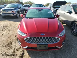 2020 Ford Fusion Plug-In Hybrid Titanium with VIN 3FA6P0SU4LR171351, listed as a Copart auction lot 74974754 with 0 mi miles and Salvage Title. Bid and sale history available at carsss.com. Image 5.