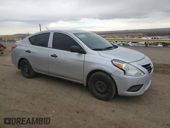 2015 Nissan Versa SV with VIN 3N1CN7AP3FL817111, listed as a Copart auction lot 45658245 with 127,198 mi miles and Salvage Title. Bid and sale history available at carsss.com. Image 4.