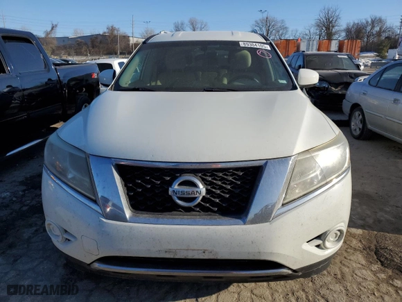 2016 Nissan Pathfinder SL with VIN 5N1AR2MN5GC627292, listed as a Copart auction lot 89304105 with 125,480 mi miles and Salvage Title. Bid and sale history available at carsss.com. Image 5.