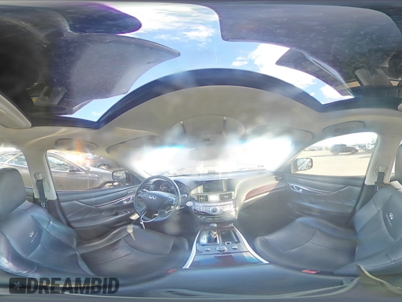 2012 Infiniti M37 with VIN JN1BY1AR5CM393479, listed as a Copart auction lot 77598814 with 174,932 mi miles and Salvage Title. Bid and sale history available at carsss.com. Image 14.