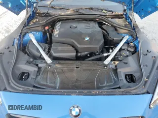 2022 BMW Z4 sDrive30i with VIN WBAHF3C02NWX38818, listed as a Copart auction lot 76604404 with 16,402 mi miles and Salvage Title. Bid and sale history available at carsss.com. Image 11.