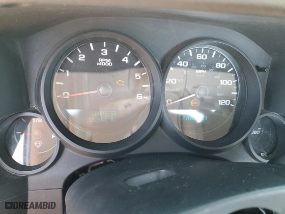 2007 Chevrolet Silverado 1500 Work Truck with VIN 1GCEC14C77Z540717, listed as a Copart auction lot 85314894 with 312,662 mi miles and Salvage Title. Bid and sale history available at carsss.com. Image 9.