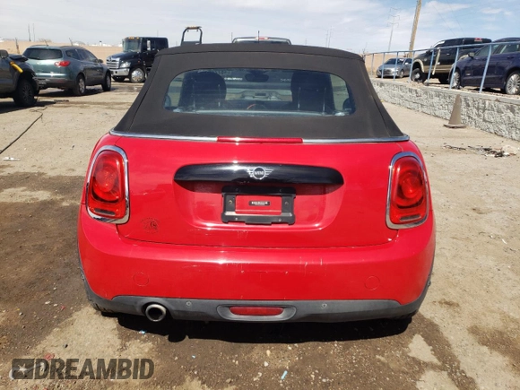 2019 MINI Convertible Cooper with VIN WMWWG5C50K3H07613, listed as a Copart auction lot 48724815 with 65,188 mi miles and Salvage title. Bid and sale history available at DreamBid. Image 6.