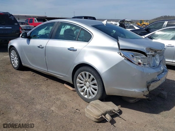 2012 Buick Regal Premium 1 with VIN 2G4GS5EK1C9206031, listed as a IAAI auction lot 41808537 with 223,593 mi miles. Bid and sale history available at carsss.com. Image 3.