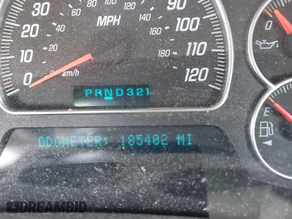 2003 GMC Envoy SLT with VIN 1GKES16S336101568, listed as a IAAI auction lot 40187998 with 185,402 mi miles. Bid and sale history available at carsss.com. Image 7.
