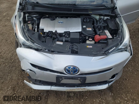2017 Toyota Prius Two with VIN JTDKBRFU8H3048955, listed as a Copart auction lot 58362415 with 77,851 mi miles and Salvage title. Bid and sale history available at DreamBid. Image 11.