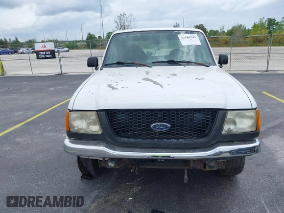 2003 Ford Ranger XL with VIN 1FTYR14V33TA31301, listed as a IAAI auction lot 42186549 with 180,344 mi miles. Bid and sale history available at carsss.com. Image 6.