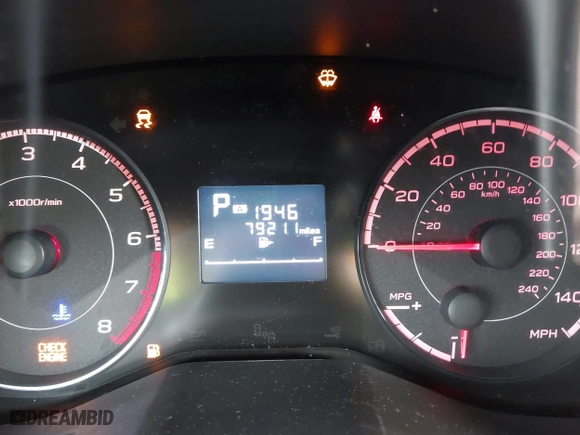 2018 Subaru Impreza with VIN 4S3GTAA67J3745553, listed as a IAAI auction lot 41296165 with 79,211 mi miles. Bid and sale history available at carsss.com. Image 7.