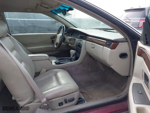 1998 Cadillac Eldorado with VIN 1G6EL12Y9WU603149, listed as a IAAI auction lot 41406943 with 1 mi miles. Bid and sale history available at carsss.com. Image 5.