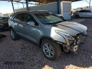 2021 Cadillac XT5 FWD Premium Luxury with VIN 1GYKNCRS1MZ109854, listed as a Copart auction lot 50368555 with 13,069 mi miles and Salvage Title. Bid and sale history available at carsss.com. Image 4.