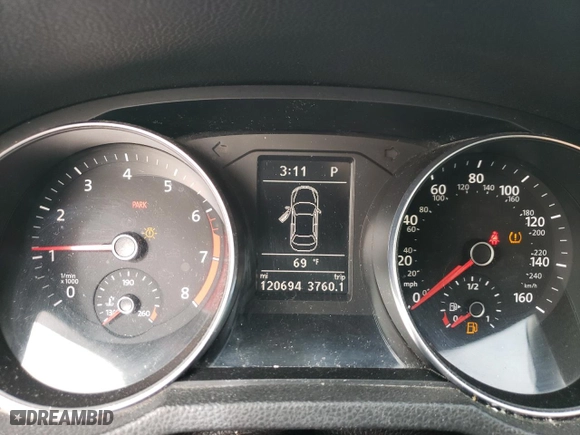 2016 Volkswagen Passat 1.8T SE w/Technology with VIN 1VWBS7A32GC069752, listed as a Copart auction lot 49905445 with 120,694 mi miles and Salvage Title. Bid and sale history available at carsss.com. Image 9.