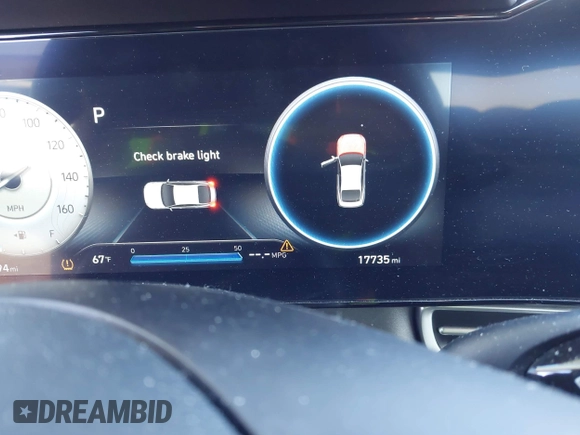 2023 Hyundai Elantra SEL with VIN 5NPLS4AG3PH110029, listed as a IAAI auction lot 41720508 with 17,735 mi miles and . Bid and sale history available at DreamBid. Image 7.