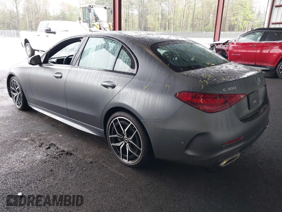 2023 Mercedes-Benz C 300 with VIN W1KAF4HB8PR150031, listed as a IAAI auction lot 42186906 with 14,816 mi miles and . Bid and sale history available at DreamBid. Image 3.