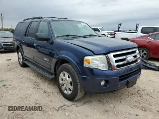 2008 Ford Expedition Max SSV z VIN 1FMFK15588LA14734, wystawiony jako Copart lot #83974404 z przebiegiem 205 662 mil mil oraz Szkoda całkowita • Salvage title. Historia ofert i sprzedaży dostępna na DreamBid. Obrazek 4.