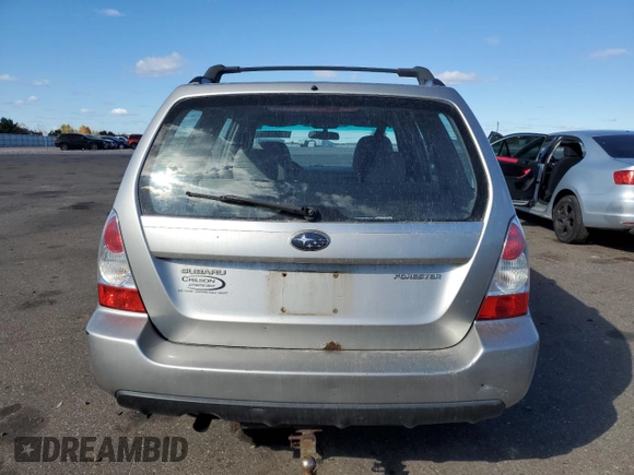 2007 Subaru Forester X with VIN JF1SG63647H702167, listed as a Copart auction lot 75662854 with 284,577 mi miles and Salvage Title. Bid and sale history available at carsss.com. Image 6.