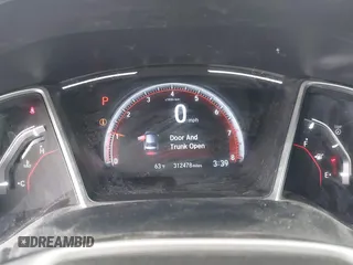 2019 Honda Civic Sedan Sport with VIN 2HGFC2F85KH539451, listed as a IAAI auction lot 42047385 with 312,478 mi miles. Bid and sale history available at carsss.com. Image 7.