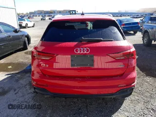 2020 Audi Q3 S line Prestige with VIN WA1FECF32L1123080, listed as a Copart auction lot 43293943 with 22,037 mi miles. Bid and sale history available at carsss.com. Image 6.