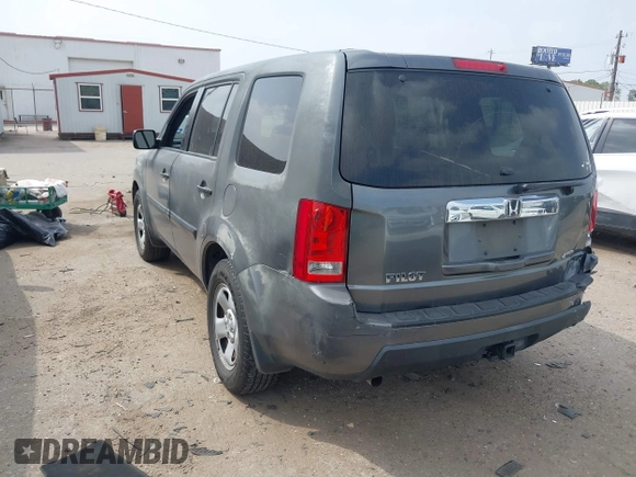 2011 Honda Pilot LX with VIN 5FNYF4H24BB098145, listed as a IAAI auction lot 41805201 with 144,920 mi miles. Bid and sale history available at carsss.com. Image 3.