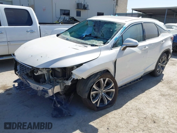 2021 Lexus RX with VIN JTJHZMDA6M2050525, listed as a IAAI auction lot 41788945 with 37,711 mi miles. Bid and sale history available at carsss.com. Image 2.