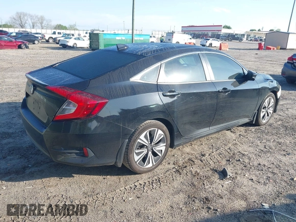 2017 Honda Civic Sedan EX-L with VIN 19XFC1F71HE012575, listed as a IAAI auction lot 41997229 with 131,340 mi miles. Bid and sale history available at carsss.com. Image 4.