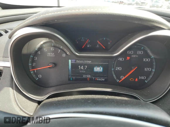 2015 Chevrolet Impala LT with VIN 2G1125S37F9131632, listed as a Copart auction lot 52697355 with 431,528 mi miles and Salvage Title. Bid and sale history available at carsss.com. Image 9.