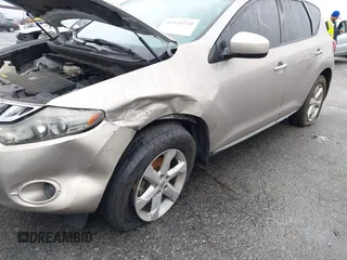 2009 Nissan Murano S with VIN JN8AZ18W99W118667, listed as a IAAI auction lot 41920710 with 169,618 mi miles. Bid and sale history available at carsss.com. Image 6.