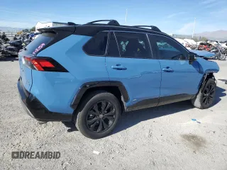 2023 Toyota RAV4 Hybrid XSE with VIN 2T3E6RFV4PW039496, listed as a Copart auction lot 39150774 with 13,533 mi miles and Salvage title. Bid and sale history available at DreamBid. Image 3.